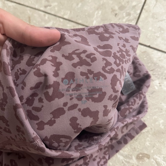 ATHLETA LEOPARD ELATION ULTRA HIGH RISE TIGHT Women’s Size SP - Picture 5 of 5